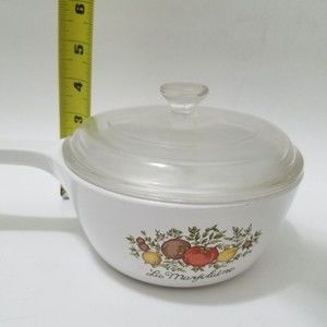 Corning Ware Stamped 1.5 Pint Spice Of Life La Marjolaine P-32-B 378 MA